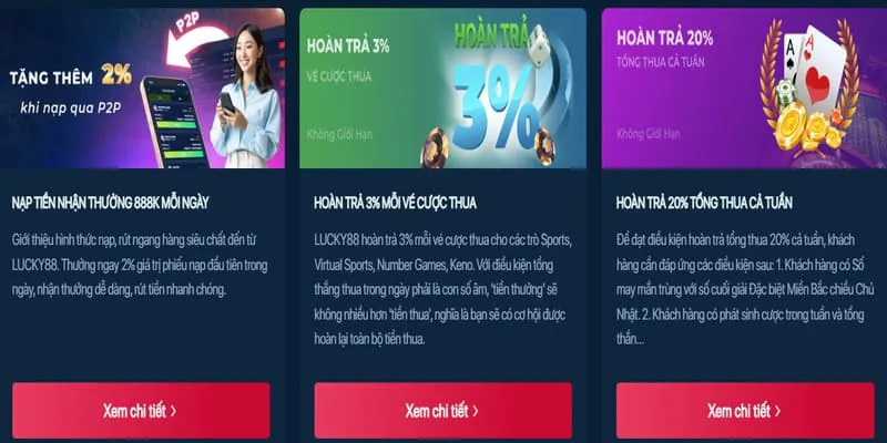 Thông tin về các chương trình khuyến mãi 888k mới nhất